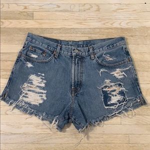 Lucky brand cut off shorts